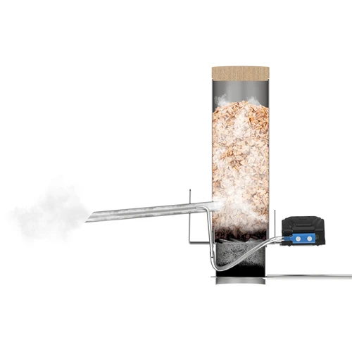 Kit dragON per affumicatoio - moduli IQ con Wi-Fi e generatore di fumo JET 2 LONG con cassetto raccogli-cenere - 9