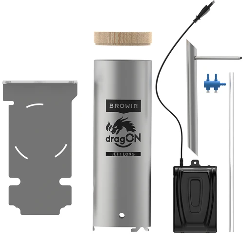 Kit dragON per affumicatore - moduli elettrici con controller digitale e generatore di fumo JET 1 LONG - 6