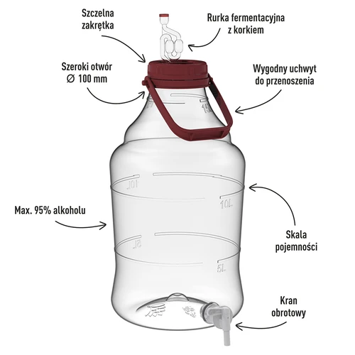 Kit per il Vino Easy – modo facile per il vino fatto in casa - 6