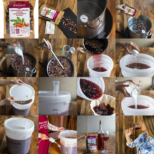 Kit per vino 4 PORY ROKU - Rosa canina - 5
