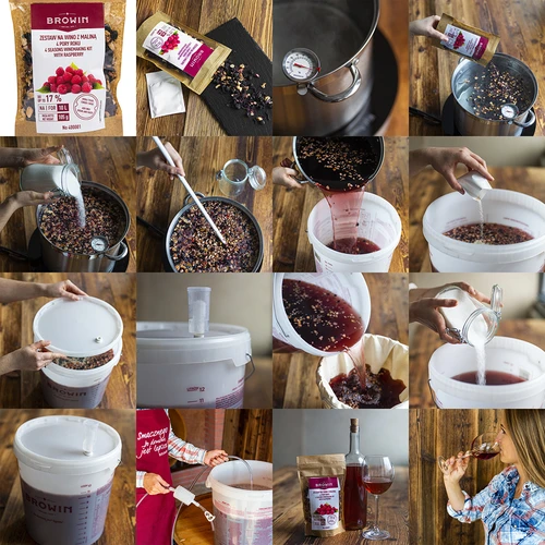Kit per vino 4 STAGIONI - Lampone - 5