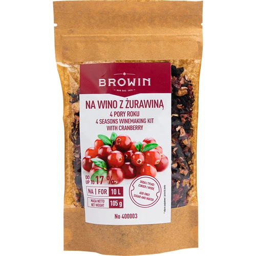 Kit per vino 4 STAGIONI – Mirtillo Rosso  - 1 