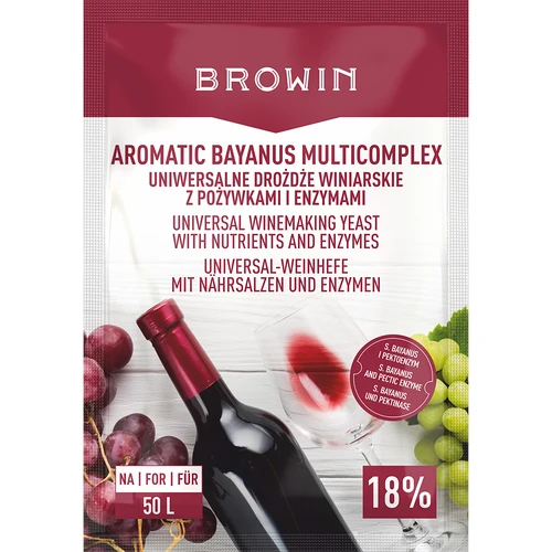 Kit starter per vino Aromatic Bayanus Multicomplex, 40 g