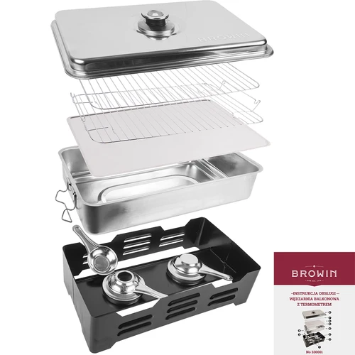 Kit universale - affumicatoio da balcone - 4