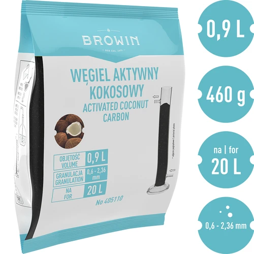 Kolumna filtracyjna premium ze stali nierdzewnej, w zestawie akcesoria i węgiel aktywny - 9