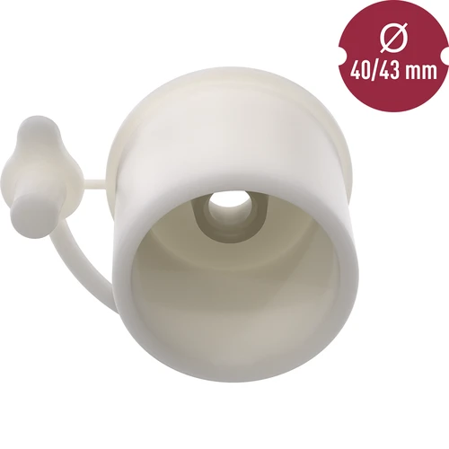 Korek do balonu fi 40/43 mm z zamknięciem - 3