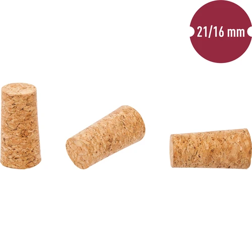 Korek z korka 21/16 mm 10 szt. - 2