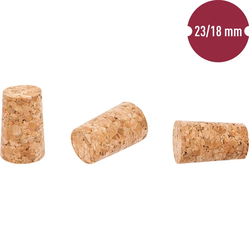 Korek z korka 23/18 mm 10 szt. - 2
