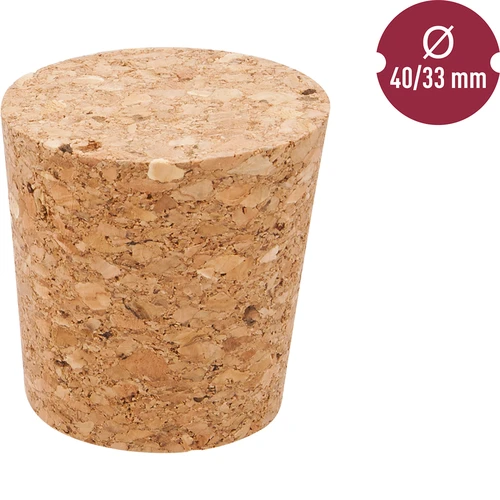 Korek z korka 40/33 mm - 2
