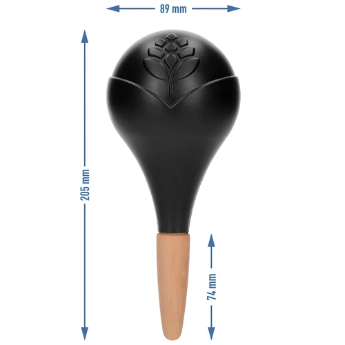 Kula nawadniająca do roślin, czarna matowa z ceramiczną nóżką, 400ml - 6