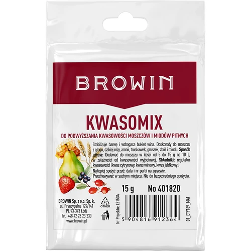 Kwasomix - regolatore di acidità  - 1 
