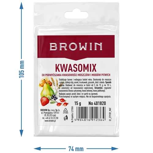 Kwasomix - regolatore di acidità - 4