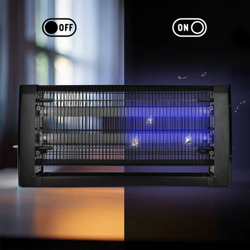 Lampa owadobójcza UVA 20 W, czarna - 8