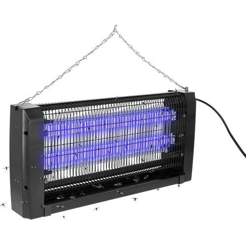 Lampa owadobójcza UVA 20 W, czarna - 3