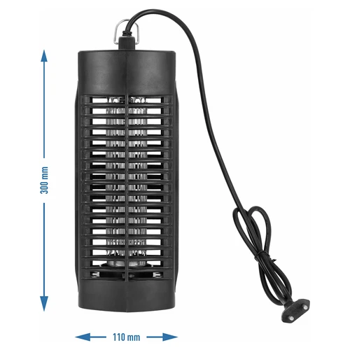 Lampada insetticida Manhattan UVA 6 W, nera - 5