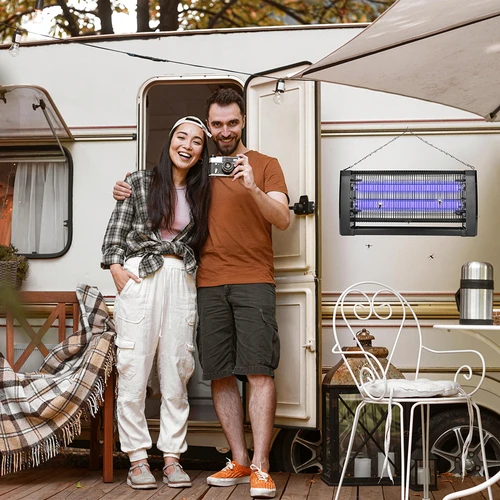 Lampada insetticida UVA 20 W, nera - 12