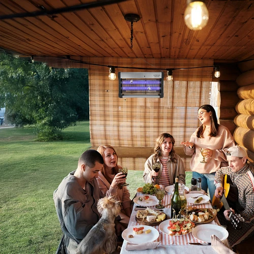 Lampada insetticida UVA 40 W, argento - 9