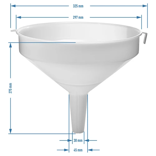 Lejek plastikowy fi 30cm - 3