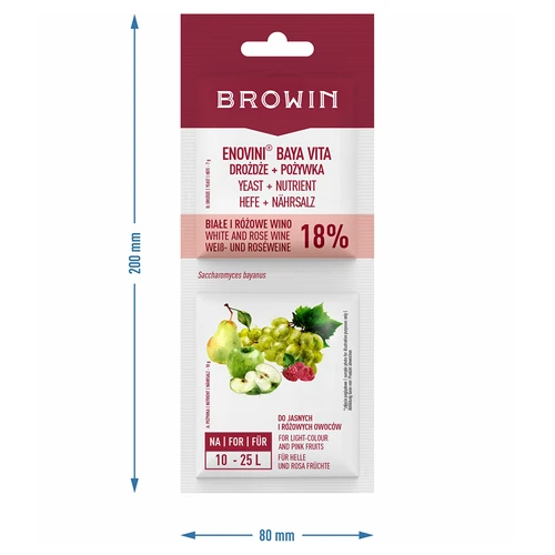 Lieviti Bayanus + nutrimento - vini bianchi e rosati - 3