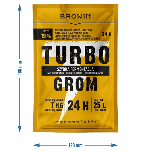 Lieviti da distilleria Turbo Grom 24h - 4