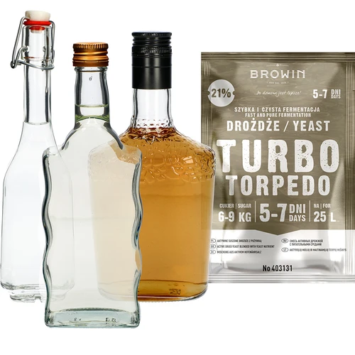 Lieviti da distilleria Turbo Torpedo 5-7 giorni 21% 100g - 6