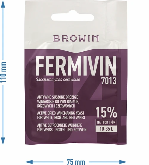 Lieviti per vino Fermivin 7013, 7 g - 3