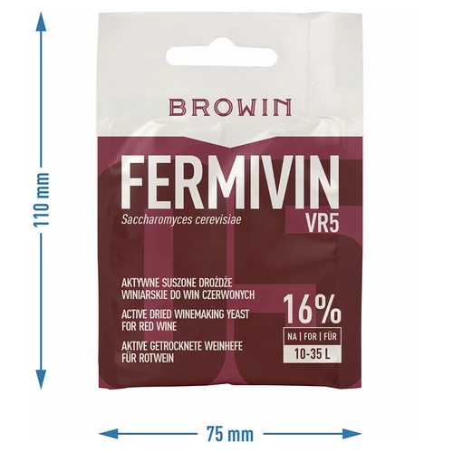 Lieviti per vino Fermivin VR5, 7 g - 3