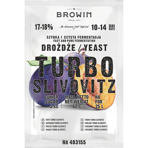 Lievito da distilleria Turbo Slivovitz - 2