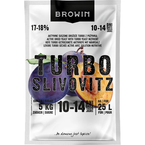 Lievito per distillazione Turbo Slivovitz