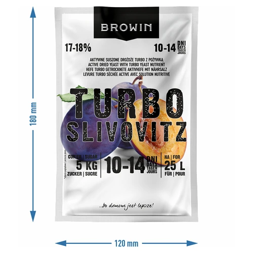 Lievito per distillazione Turbo Slivovitz - 4