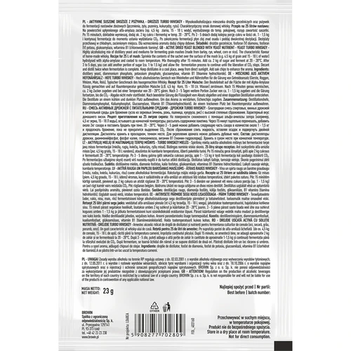 Lievito Turbo per Whiskey - 3