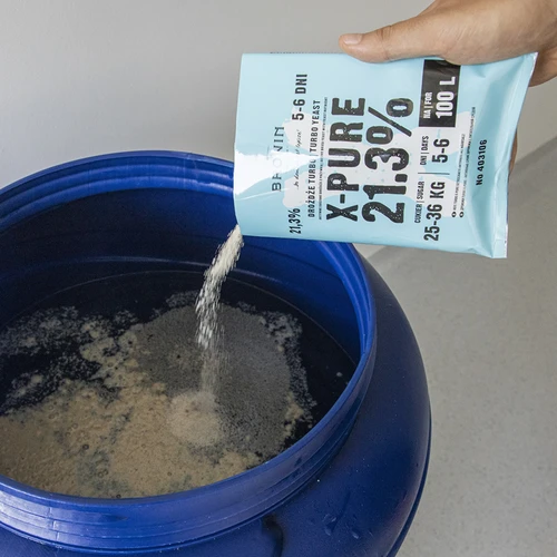 Lievito Turbo X-Pure 21,3%, 100 L - 8