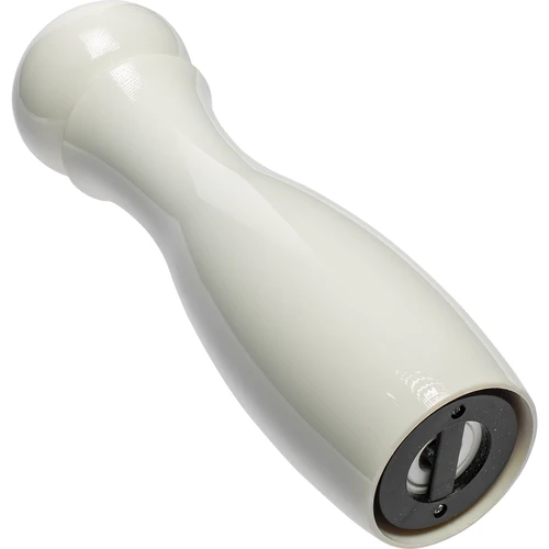Macinino manuale per pepe e sale, 21 cm, bianco - 2