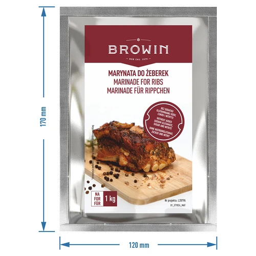 Marinata per costine - miscela di erbe e spezie, 35 g - 3