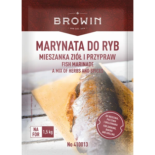 Marinata per pesce - miscela di erbe e spezie, 120 g  - 1 