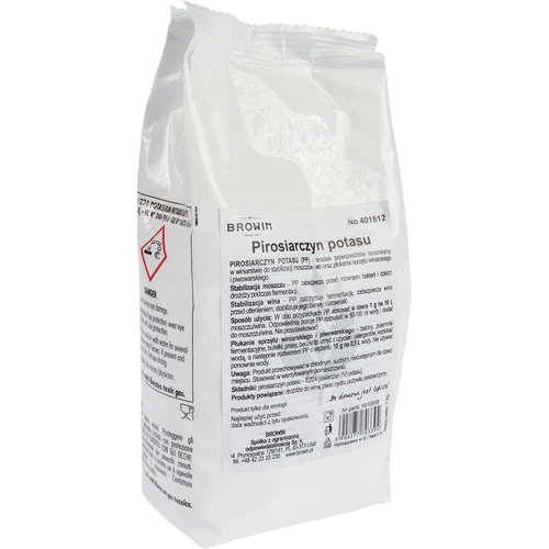 Metabisolfito di potassio 1 kg