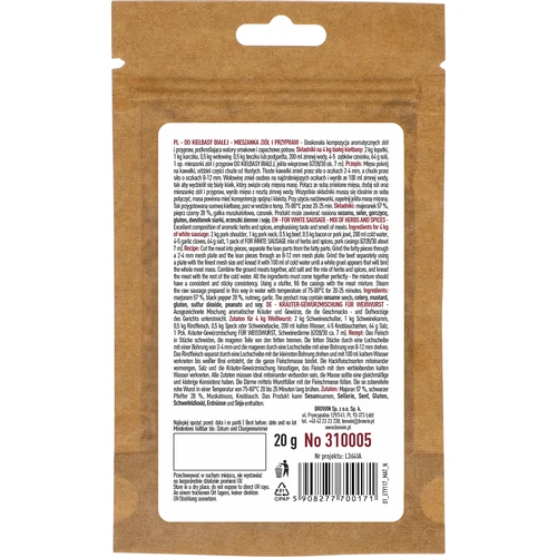 Miscela di erbe e spezie per salsiccia bianca - 2