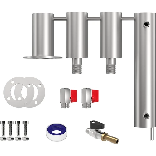 Modulo distillatore - testa 2 decantatori condensatore - 4