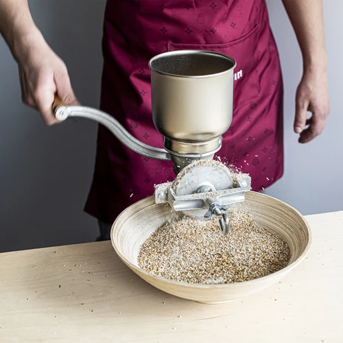 Mulino universale per cereali, frangicereali da banco - 1 kg - 6