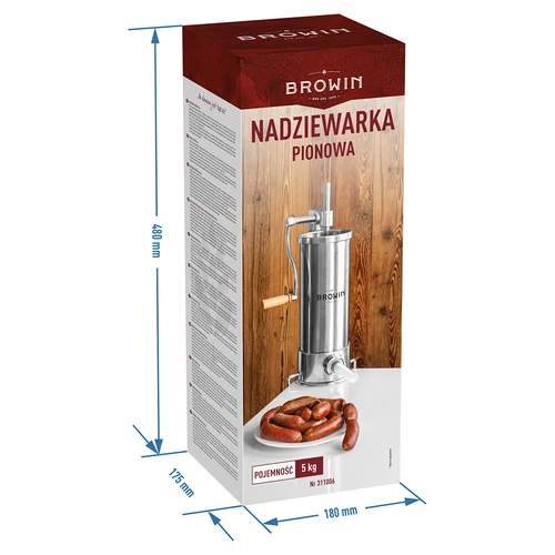 Nadziewarka pionowa 5kg - 11