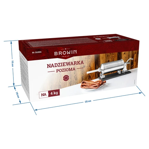Nadziewarka pozioma 4 kg - 11