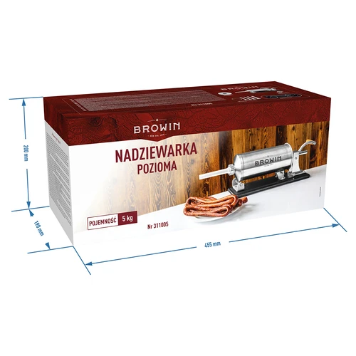 Nadziewarka pozioma 5 kg - 11