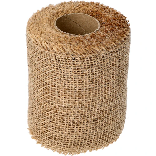Nastro di iuta 10 cm/5 m  - 1 