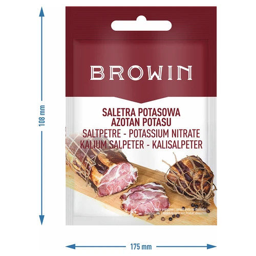 Nitrato di potassio per salatura della carne, 20 g - 7