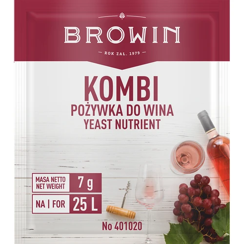Nutriente per lieviti da vino KOMBI, 7 g