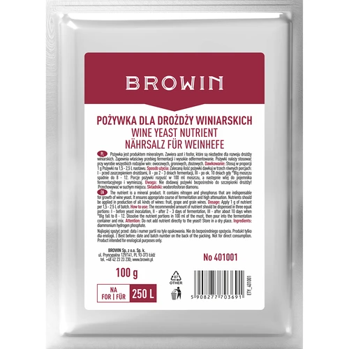 Nutrimento per lieviti vinari, 100 g  - 1 