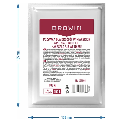 Nutrimento per lieviti vinari, 100 g - 2
