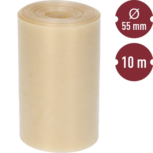 Osłonka białkowa wędliniarska fi 55 mm, 10m - 3