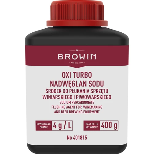 OXI Turbo - nadwęglan sodu - 400 g - 2
