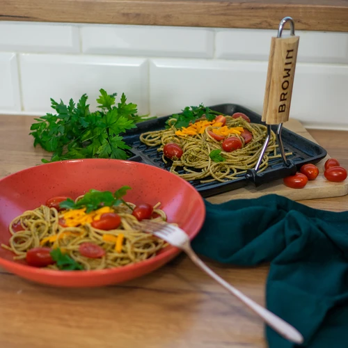 Padella in ghisa quadrata, 22 cm - 6